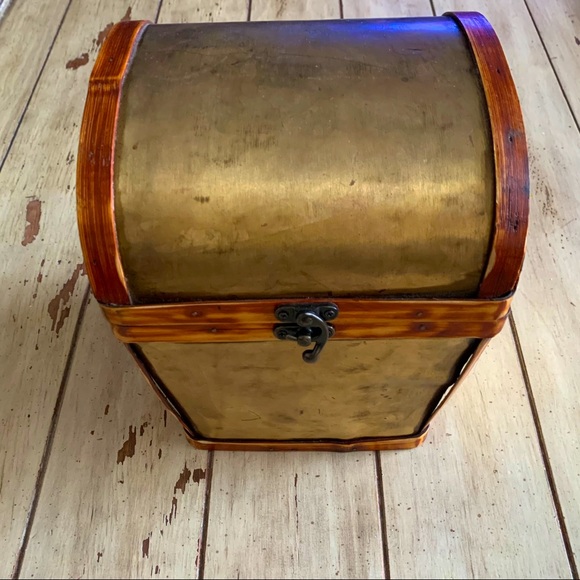 Vintage Wood Treasure Box